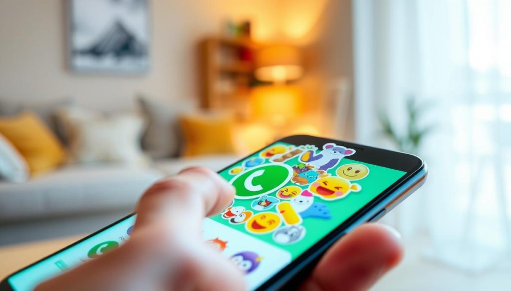 how to use whatsapp stickers