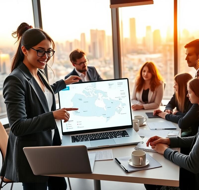 How to work in Canada and earn in dollars