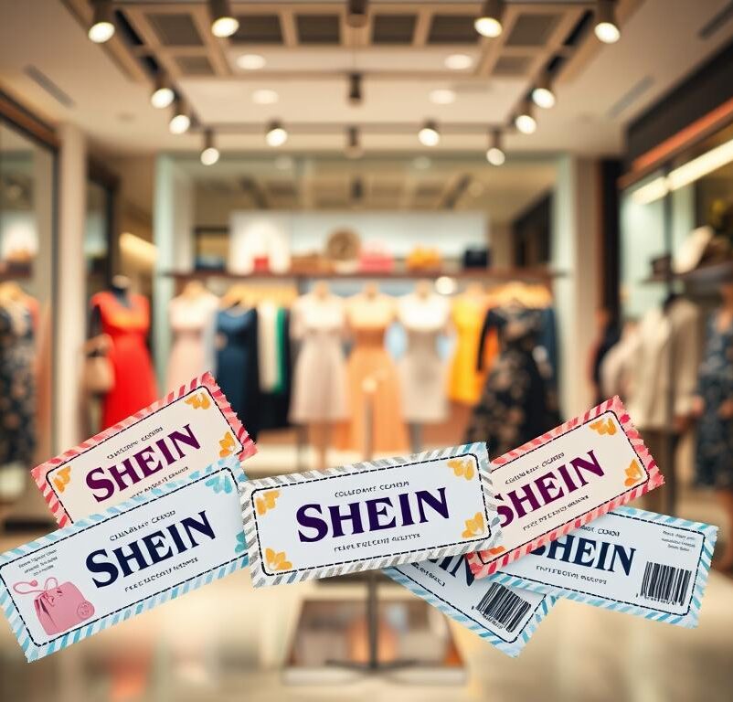 Shein free coupons
