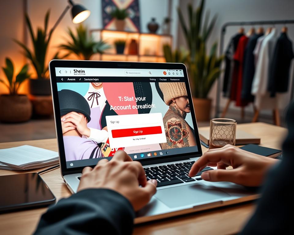 Shein how to create account