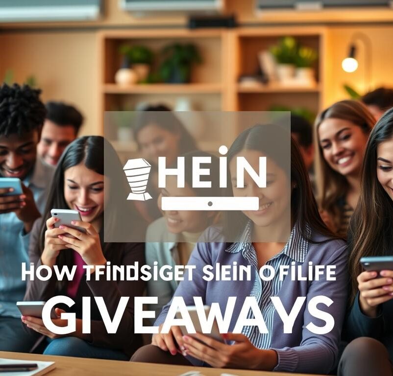 Shein how to find official giveaways