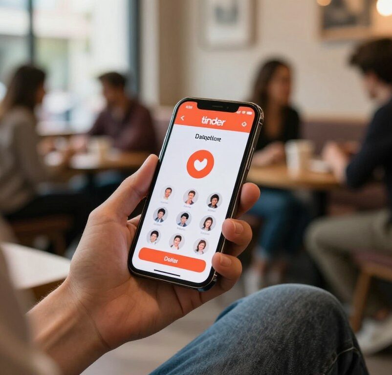 Tinder dating app