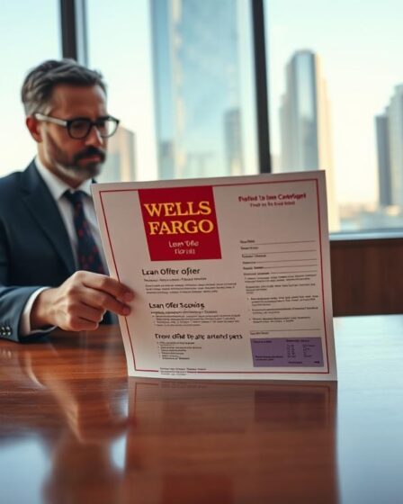 Wells Fargo loan offer