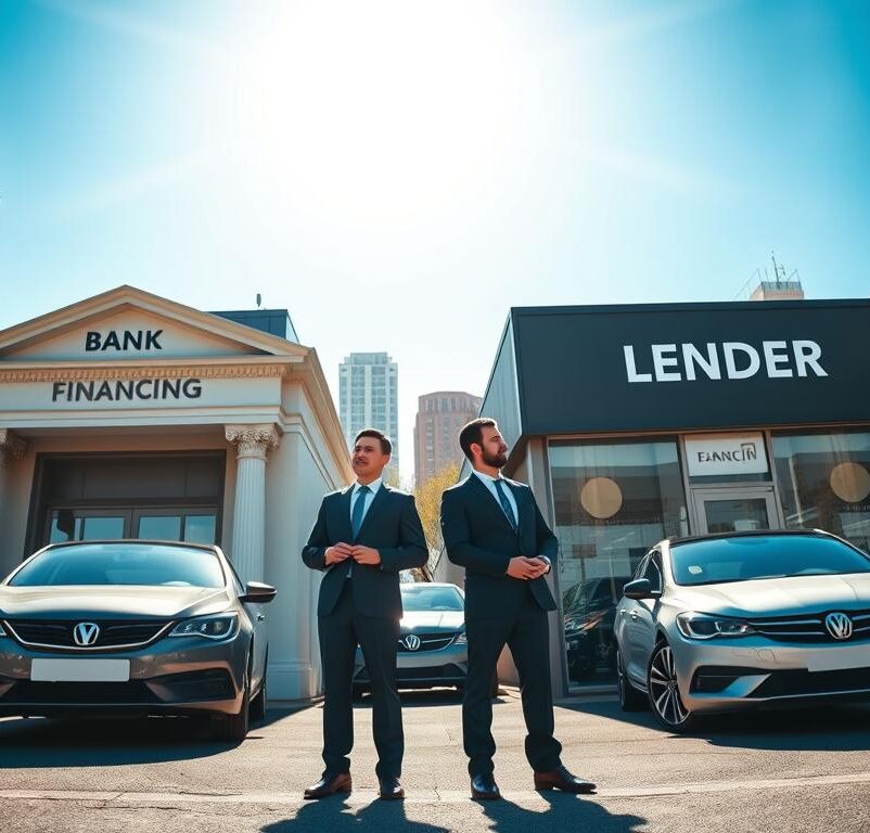 banks vs lenders for car financing