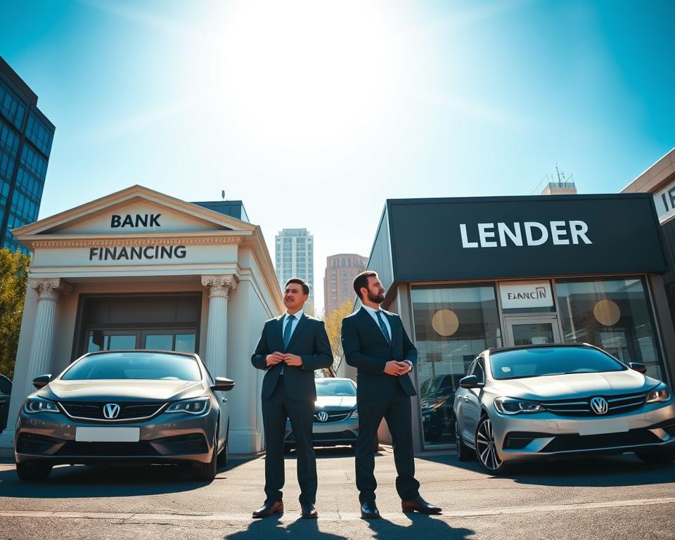 banks vs lenders for car financing