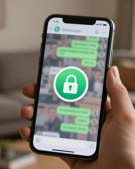 WhatsApp chat lock