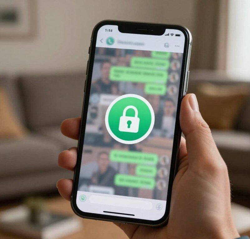 WhatsApp chat lock